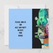 invitation à la guitare acoustique jazz jam (Dos)