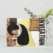 invitation à la guitare acoustique jazz jam (Debout devant)