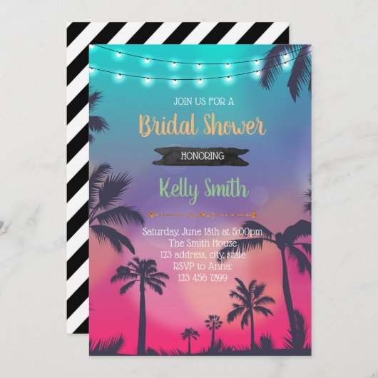 Invitation à La Havane (Devant / Derrière)