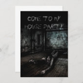 Invitation à la House Party (Devant / Derrière)