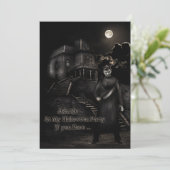 Invitation à la House Party d'Halloween (Debout devant)