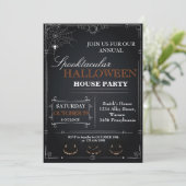 Invitation à la House Party d'Halloween (Debout devant)