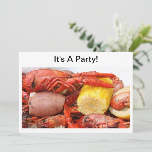 invitation à la langouste (Debout devant)