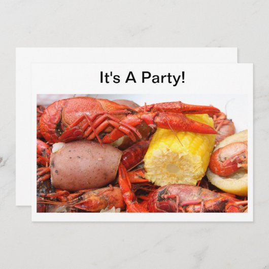 invitation à la langouste (Devant / Derrière)