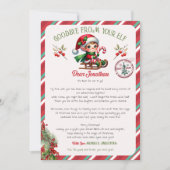 Invitation à la lettre d'adieu de l'elfe (Devant)