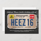 Invitation à la licence pour le Mississippi pour l (Devant / Derrière)