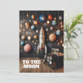 Invitation À la Lune 1er anniversaire (Debout devant)