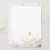 Invitation à la main du guitariste (Dos)