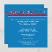 Invitation à la maison bienvenu de partie (Devant / Derrière)