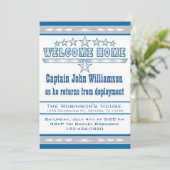 Invitation à la maison bienvenue de l'Armée de (Debout devant)