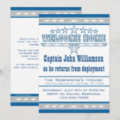 Invitation à la maison bienvenue de l'Armée de (Devant / Derrière)