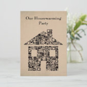 Invitation à la maison de partie de Reno de (Debout devant)