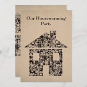 Invitation à la maison de partie de Reno de (Devant / Derrière)