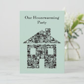 Invitation à la maison de partie de Reno de (Debout devant)