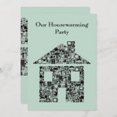 Invitation à la maison de partie de Reno de (Devant / Derrière)