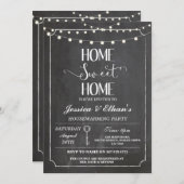 Invitation à la maison douce à la maison de (Devant / Derrière)