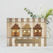 INVITATION À LA MAISON OUVERTE - Affaires ou Brown (Debout devant)