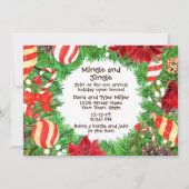 Invitation à la maison ouverte de Noël (Devant)