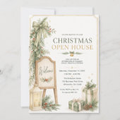 Invitation à la Maison Ouverte de Noël (Devant)