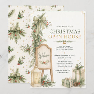 Invitation à la Maison Ouverte de Noël