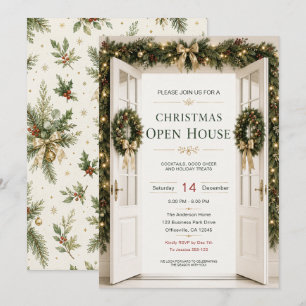 Invitation à la Maison Ouverte de Noël