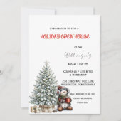 Invitation à la Maison Ouverte de Noël | Fête à Ca (Devant)