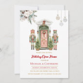 Invitation à la maison ouverte des Fêtes de Noël C (Devant)
