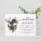 Invitation à la Maison Ouverte d'Halloween de Crân (Debout devant)