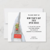 Invitation à la maison ouverte du Nouvel An (Devant)