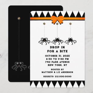 Invitation à la Maison Ouverte Halloween