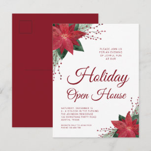 Invitation à la maison ouverte pour les fêtes de P
