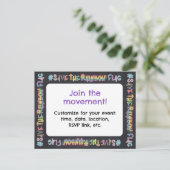 Invitation à la manifestation LGBTQ+ Pride #SaveTh (Debout devant)