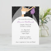 Invitation à la mariée et à la mariée (Debout devant)