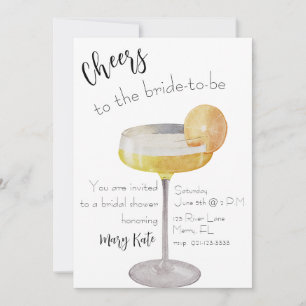 Invitation À la mariée qui va bientôt se marier