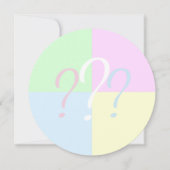 Invitation à la marque d'interrogation (Devant)