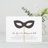 Invitation à la mascarade du réveillon du Nouvel A (Debout devant)