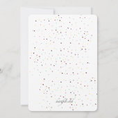 Invitation à la mascarade Party de Props photo (Dos)