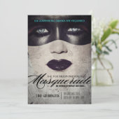 Invitation à la Masquerade Party (Debout devant)