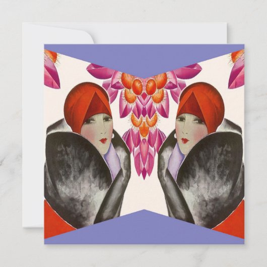 INVITATION ~ À LA MODE EZ D'INVITATION D'AMIS À CUSTOMISER ! (Devant)