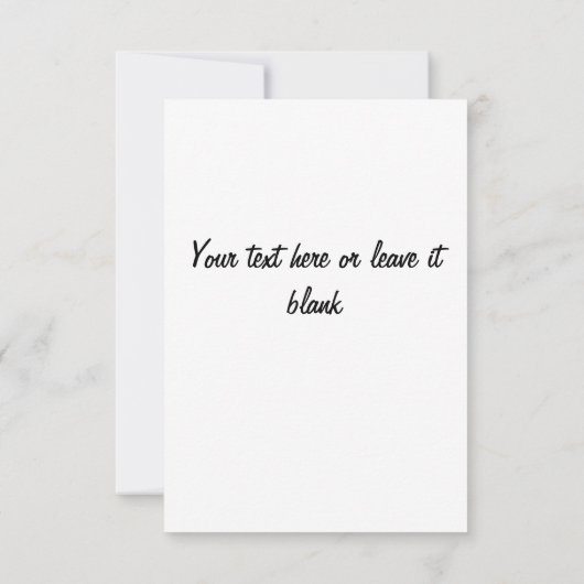 Invitation à la neige de Noël (Dos)