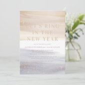 Invitation À la nouvelle année | Champagne pétillant (Debout devant)