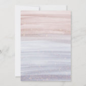 Invitation À la nouvelle année | Champagne pétillant (Dos)