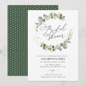 invitation à la nuptiale de l'eucalyptus botanique (Devant / Derrière)