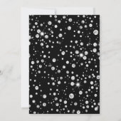 Invitation à la nuptiale d'un Mariage habillé de d (Dos)