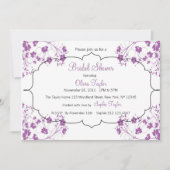 Invitation à la nuptiale florale (Devant)