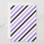 Invitation À La Parade D'Anniversaire Purple Parad (Dos)