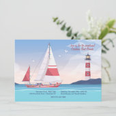 Invitation à la parade de bateau de Noël (Debout devant)