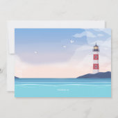 Invitation à la parade de bateau de Noël (Dos)