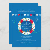 Invitation à la parade de bateaux éclairés (Devant / Derrière)