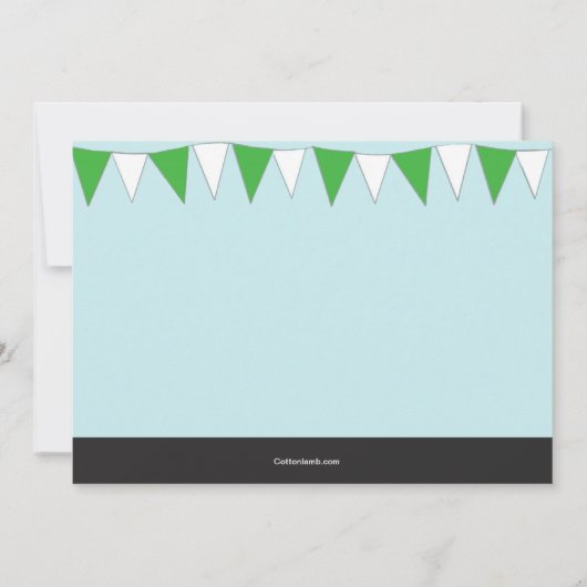 Invitation à la parade de la Saint-Patrick (Dos)